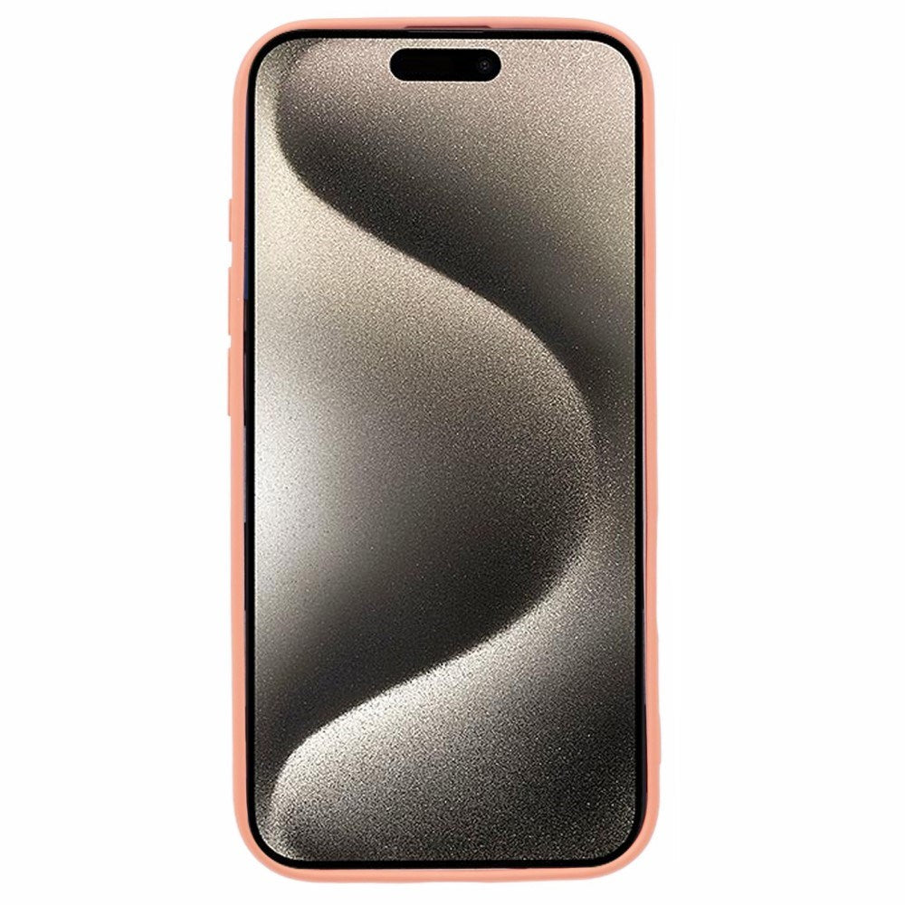 EIDERWOOD iPhone 16 Matt Flexibelt Plast Skal - Orange