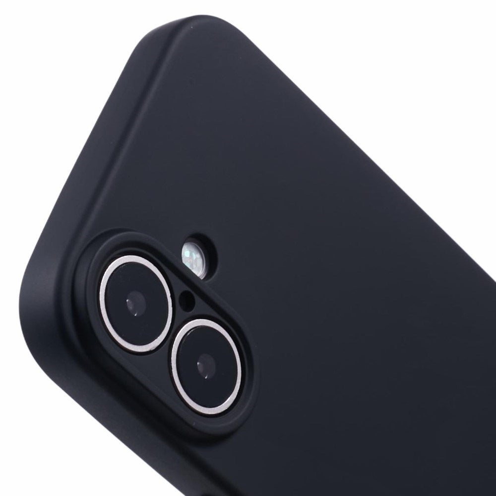 EIDERWOOD iPhone 16 Matt Flexibelt Plast Skal - Svart