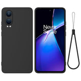 EIDERWOOD OnePlus Nord CE4 Lite (5G) Liquid Silikon Skal m. Rem - Svart