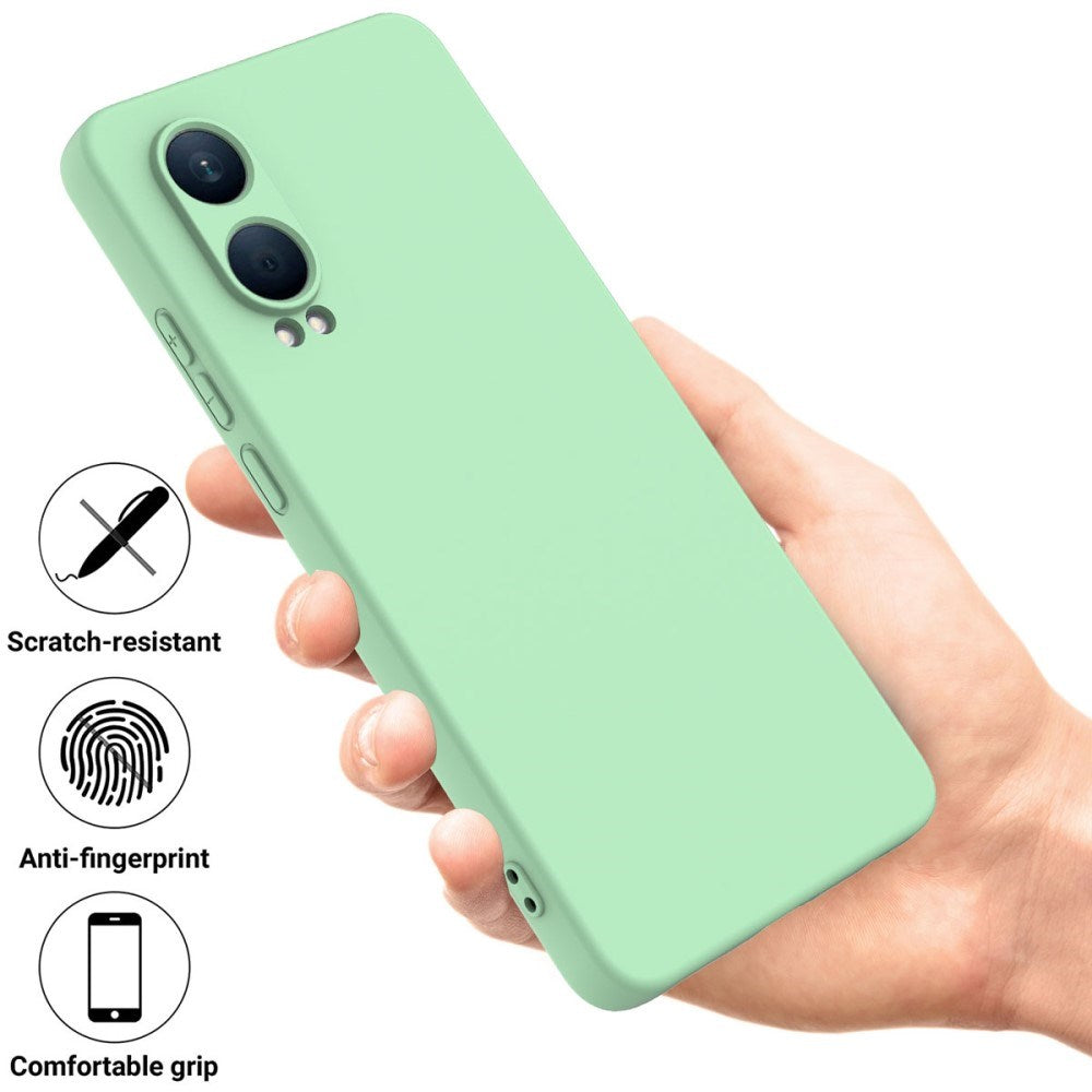 EIDERWOOD OnePlus Nord CE4 Lite (5G) Liquid Silikon Skal m. Rem - Grön