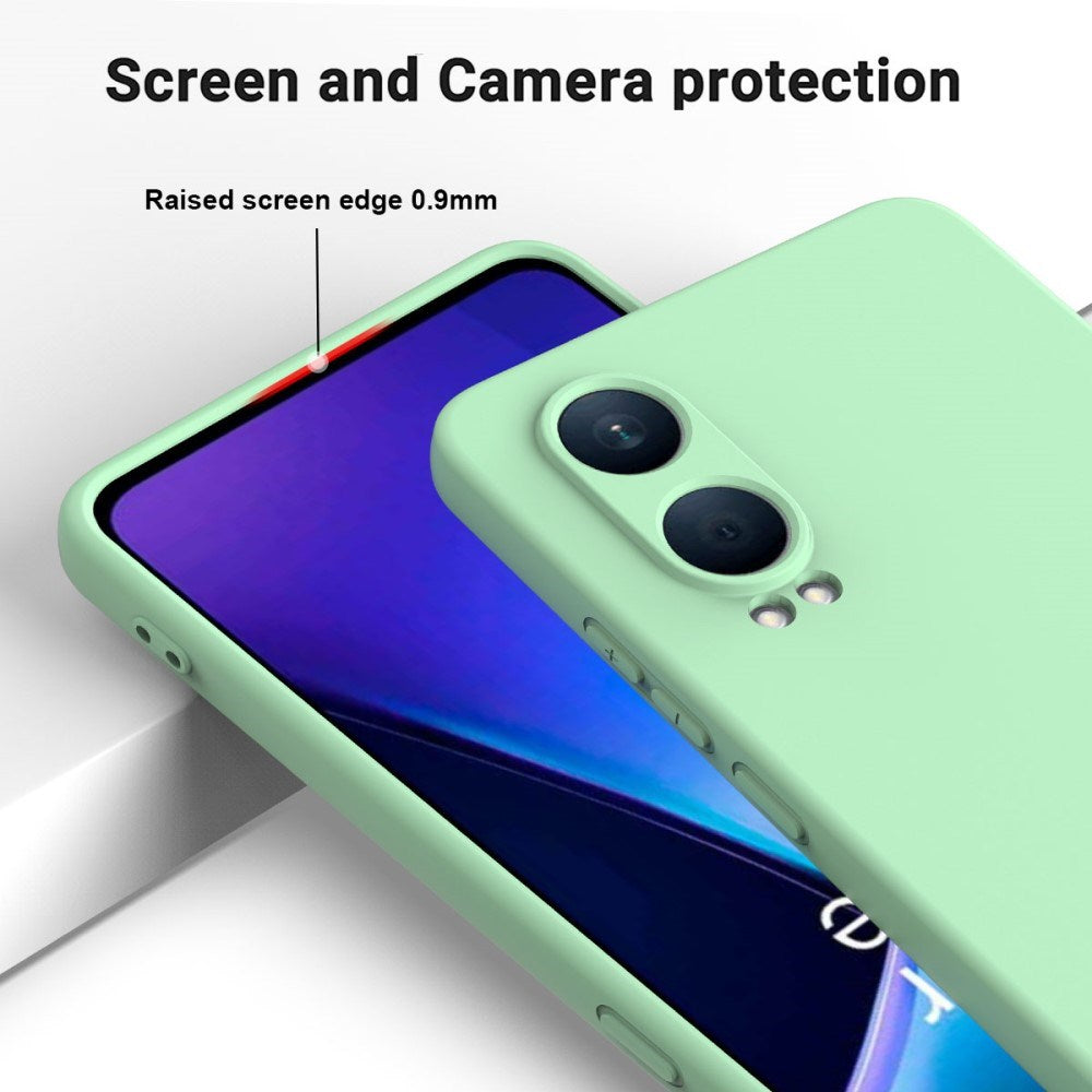 EIDERWOOD OnePlus Nord CE4 Lite (5G) Liquid Silikon Skal m. Rem - Grön