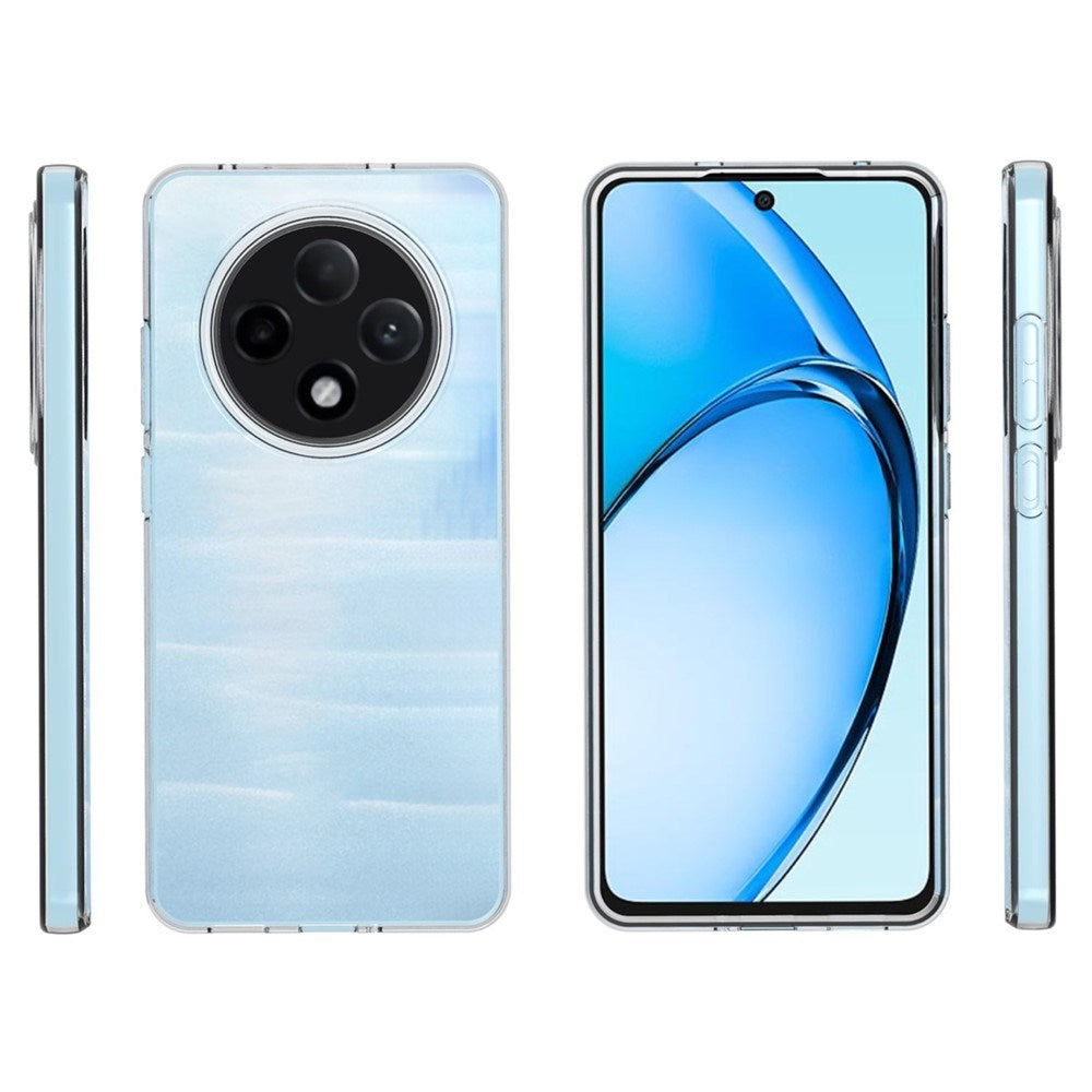 Oppo Reno12 F (5G) EIDERWOOD Flexibelt Plast Skal - Genomskinlig