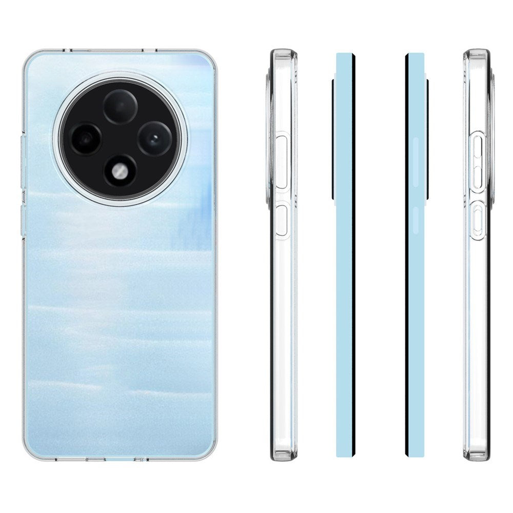 Oppo Reno12 F (5G) EIDERWOOD Flexibelt Plast Skal - Genomskinlig