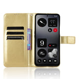 EIDERWOOD Nothing CMF Phone 1 Konstläder Flip Fodral m. Rem - Gull