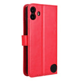 EIDERWOOD Nothing CMF Phone 1 Konstläder Flip Fodral m. Rem - Röd