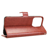 EIDERWOOD Honor 200 Smart Konstläder Flip Fodral m. Rem - Brun