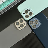 EIDERWOOD iPhone 14 Pro Silikon Skal med Inbyggt Kameraskydd - Vit