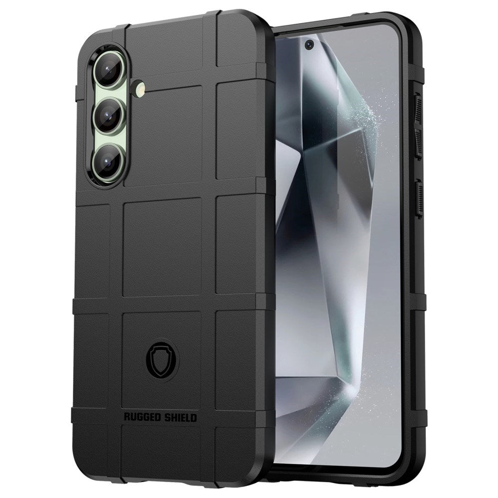 EIDERWOOD Samsung Galaxy S24 FE Rugged Shield Series Tåligt Skal - Svart