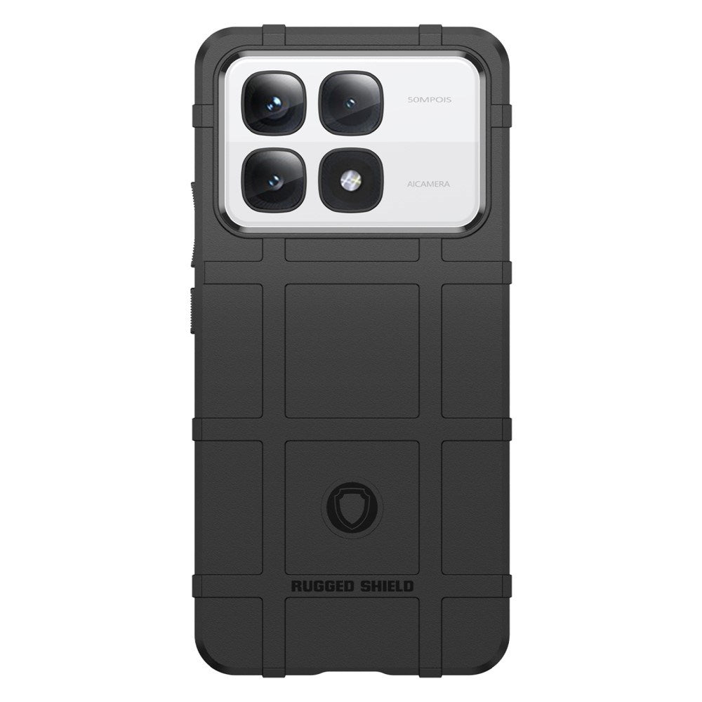 EIDERWOOD Xiaomi 14T Pro Rugged Shield Series Tåligt Skal - Svart