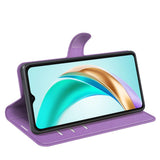 EIDERWOOD Honor X6b Konstläder Flip Fodral m. Korthållare & Ställfunktion - Lila