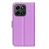 EIDERWOOD Honor X6b Konstläder Flip Fodral m. Korthållare & Ställfunktion - Lila