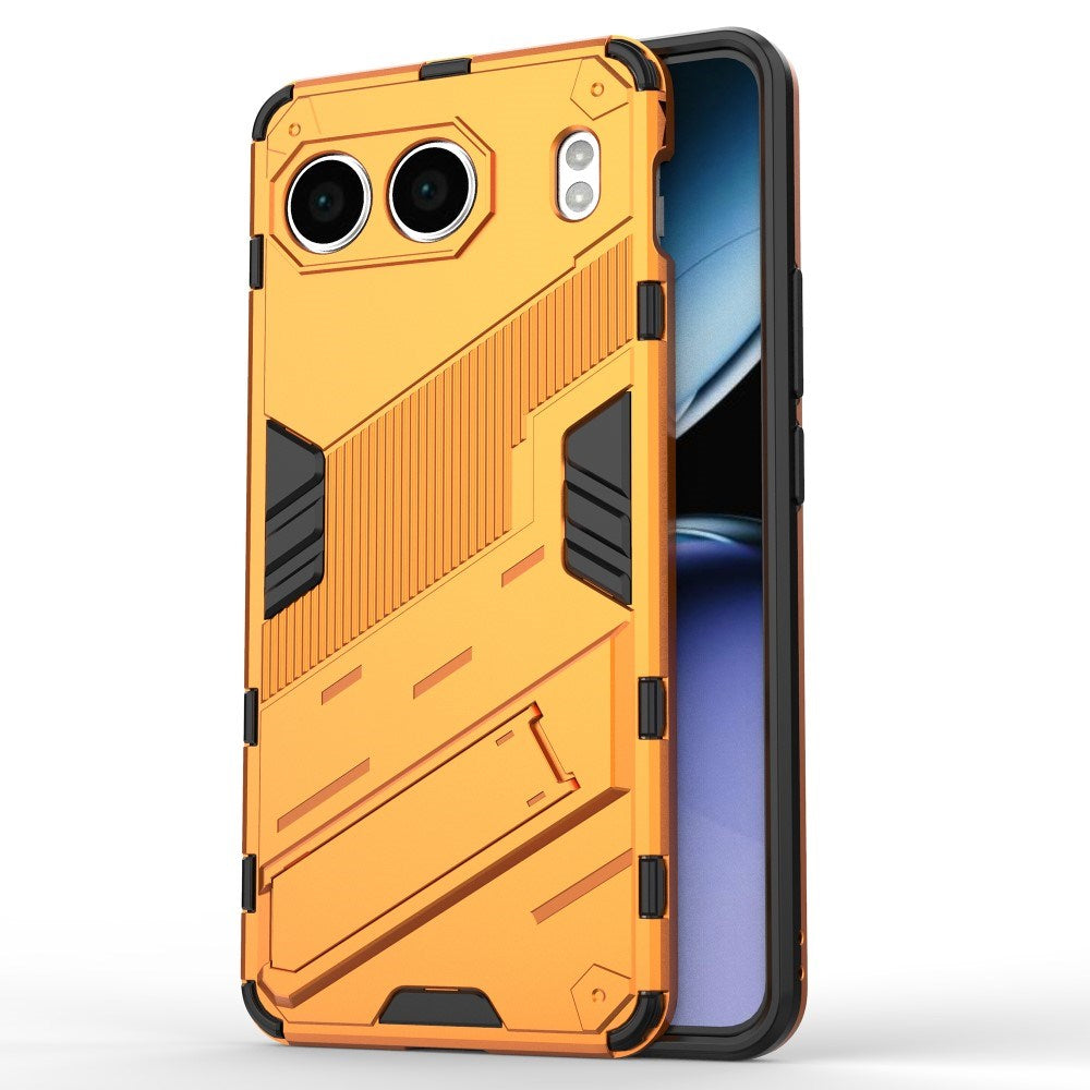 EIDERWOOD OnePlus Nord 4 (5G) Hybrid Hantverkare Skal med Kickstand - Orange