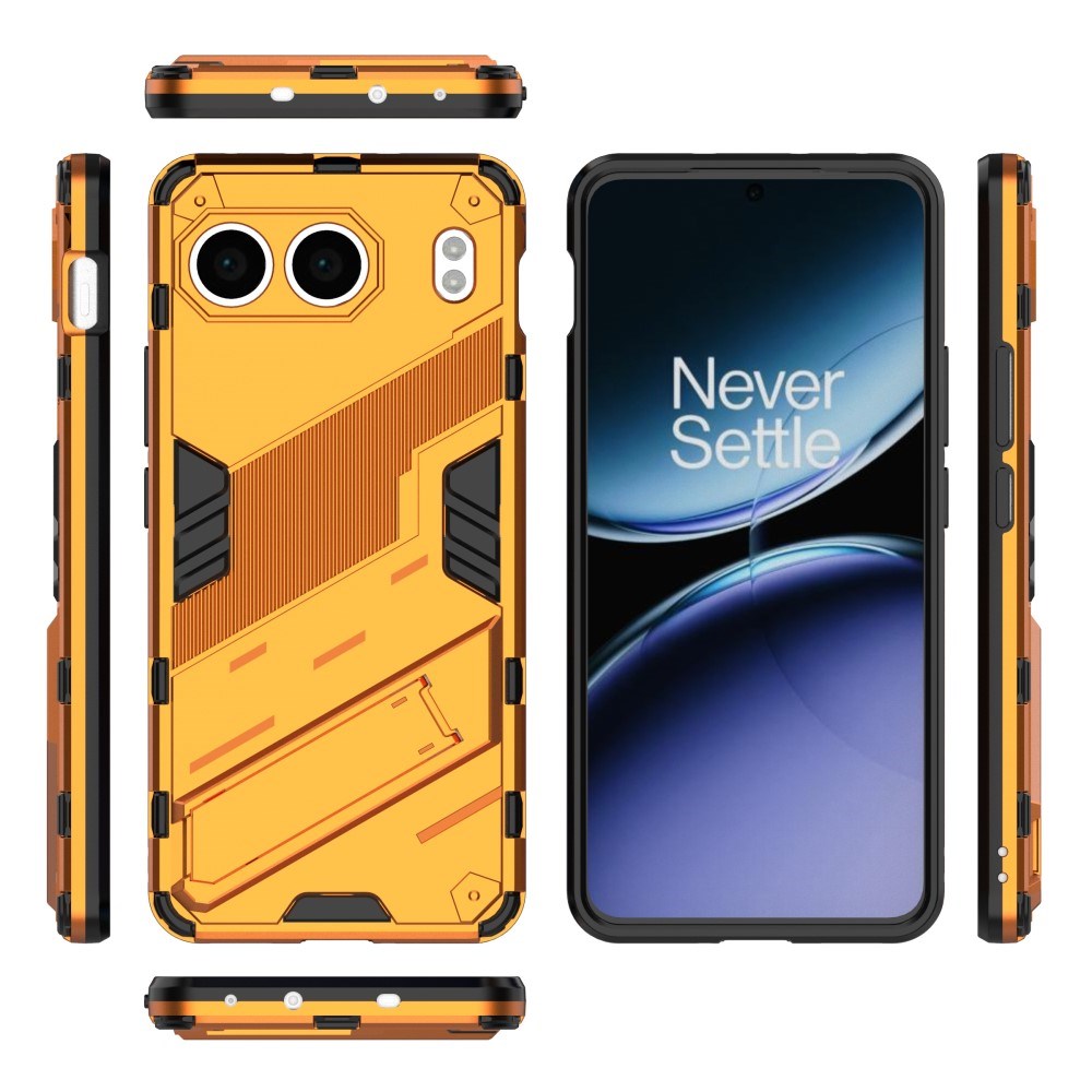 EIDERWOOD OnePlus Nord 4 (5G) Hybrid Hantverkare Skal med Kickstand - Orange