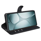 EIDERWOOD Xiaomi 14T Plånboksfodral Litchi Textur - Svart