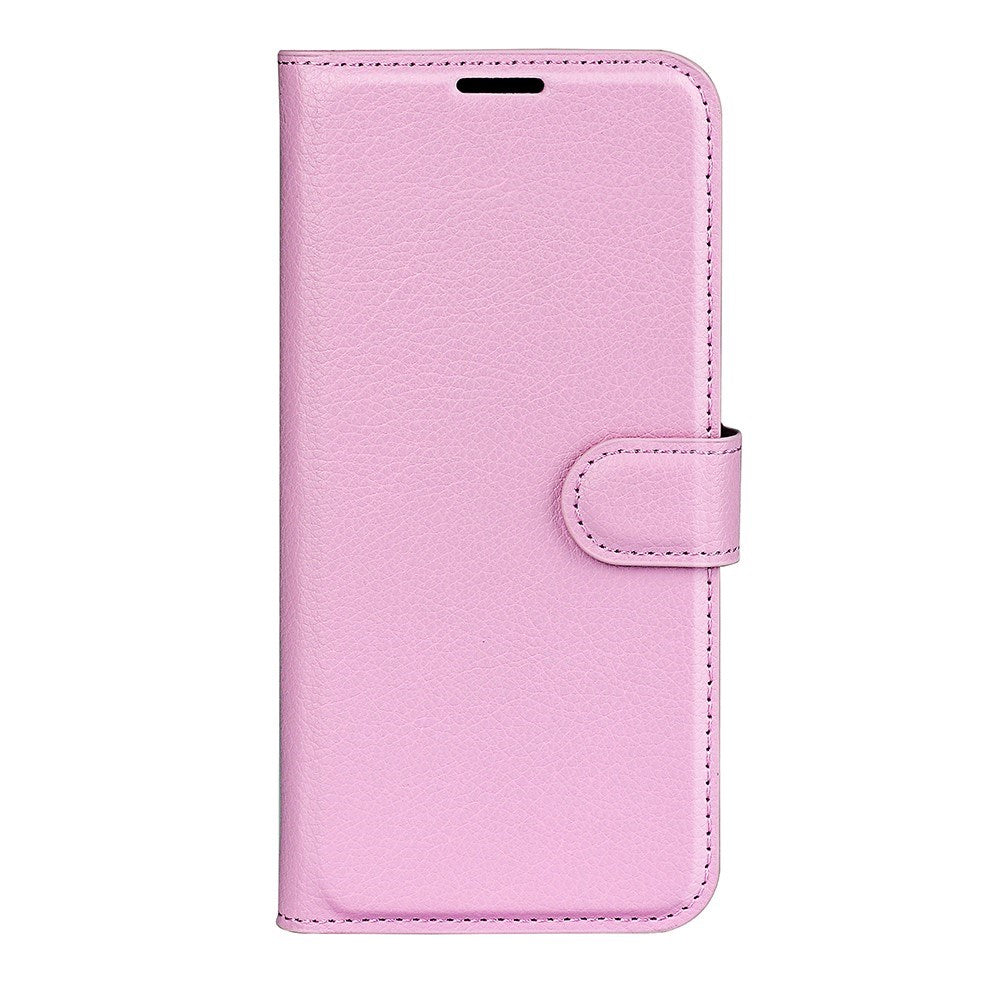 EIDERWOOD Xiaomi 14T Plånboksfodral Litchi Textur - Rosa