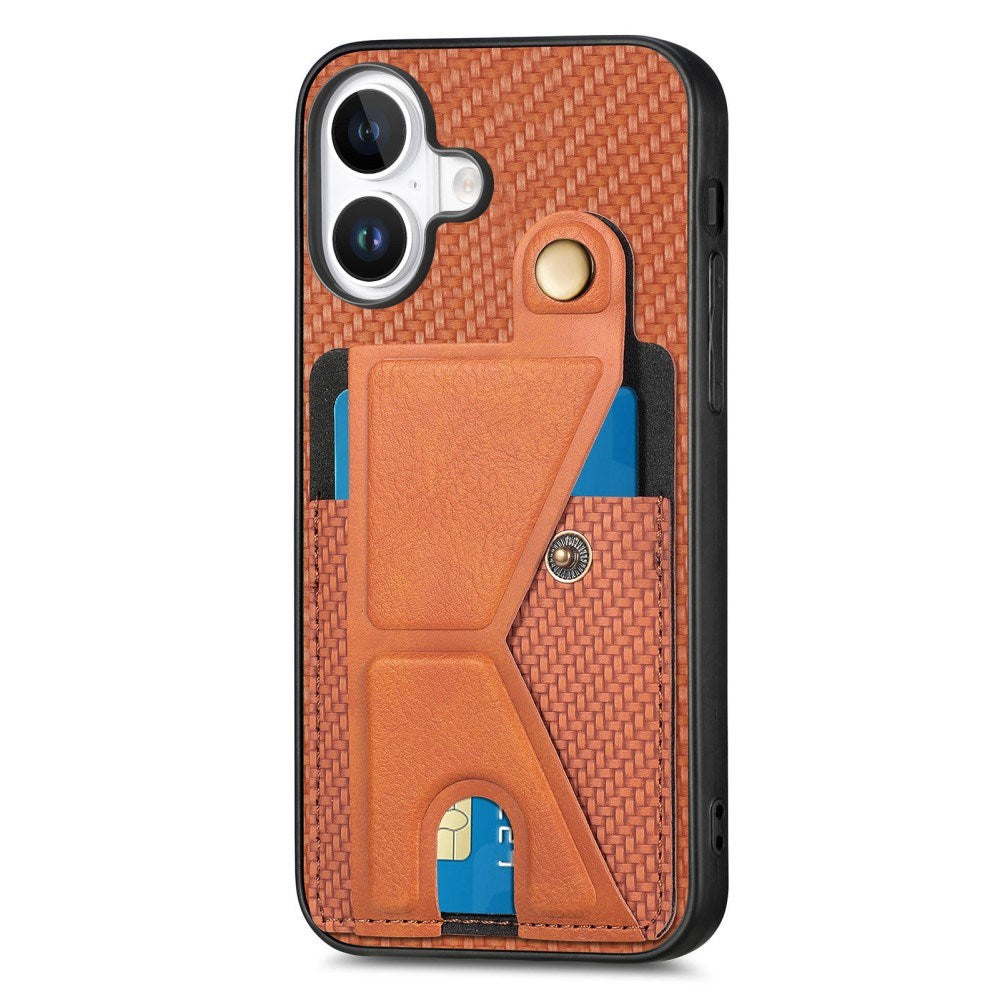 EIDERWOOD iPhone 16 Plus K-Shaped Hybrid Skal - Orange