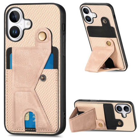 EIDERWOOD iPhone 16 Plus K-Shaped Hybrid Skal - Rose Gold