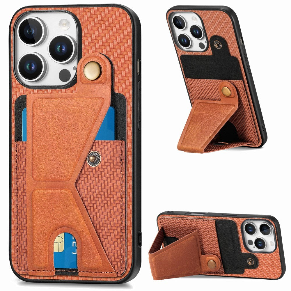 EIDERWOOD iPhone 16 Pro K-Shaped Hybrid Skal - Orange