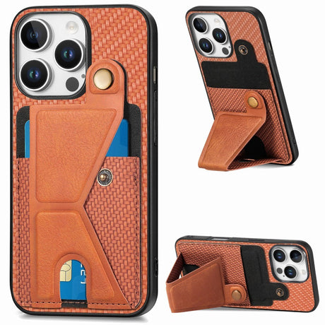 EIDERWOOD iPhone 16 Pro Max K-Shaped Hybrid Skal - Orange