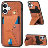 EIDERWOOD iPhone 16 K-Shaped Hybrid Skal - Orange