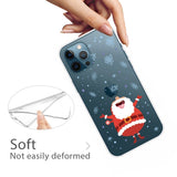 EIDERWOOD iPhone 16 Pro Max Skal Flexibel Plast - Jul-tema - Merry Christmas - Jultomten & Snöflingor