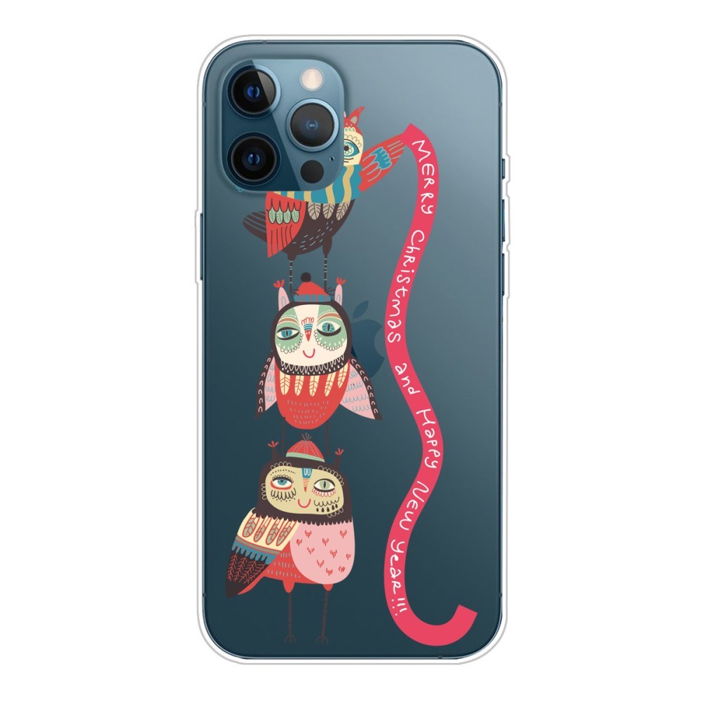 EIDERWOOD iPhone 16 Pro Max Skal Flexibel Plast - Jul-tema - Merry Christmas - Julugglor