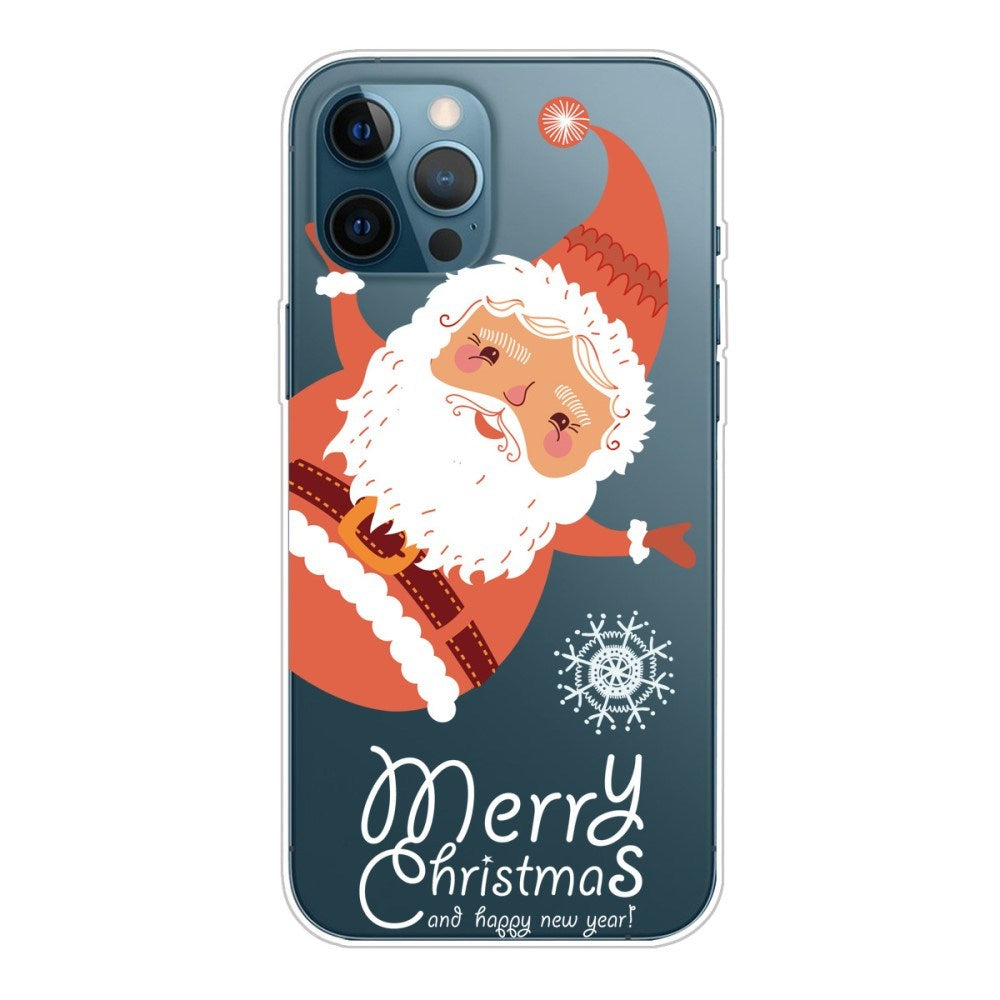 EIDERWOOD iPhone 16 Pro Max Skal Flexibel Plast - Jul-tema - Merry Christmas - Jultomten