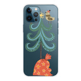 EIDERWOOD iPhone 16 Pro Max Skal Flexibel Plast - Jul-tema - Merry Christmas - Fåglar i Julgran