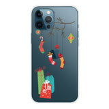 EIDERWOOD iPhone 16 Pro Max Skal Flexibel Plast - Jul-tema - Merry Christmas - Julstrumpor & Julklappar