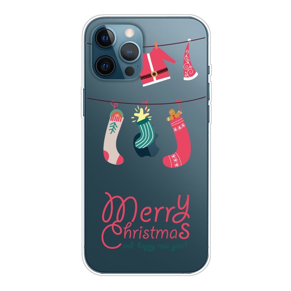 EIDERWOOD iPhone 16 Pro Max Skal Flexibel Plast - Jul-tema - Merry Christmas - Julkläder