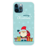 EIDERWOOD iPhone 16 Pro Max Skal Flexibel Plast - Jul-tema - Merry Christmas - Glad Jultomte med Presenter