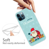 EIDERWOOD iPhone 16 Pro Max Skal Flexibel Plast - Jul-tema - Merry Christmas - Glad Jultomte med Presenter