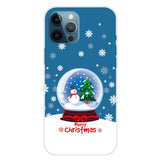 EIDERWOOD iPhone 16 Pro Max Skal Flexibel Plast - Jul-tema - Merry Christmas - Snöklot