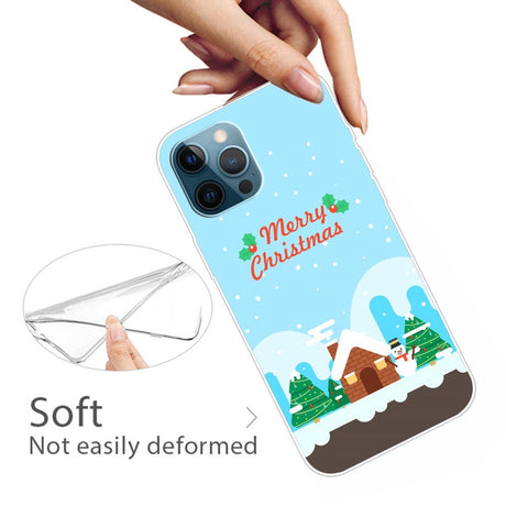 EIDERWOOD iPhone 16 Pro Skal Flexibel Plast - Jul-tema - Merry Christmas - Julkul