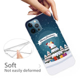 EIDERWOOD iPhone 16 Pro Skal Flexibel Plast - Jul-tema - Merry Christmas - Jultomten i Granen