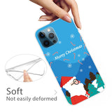 EIDERWOOD iPhone 16 Pro Skal Flexibel Plast - Jul-tema - Merry Christmas - Jultomten i Snöväder