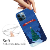 EIDERWOOD iPhone 16 Pro Skal Flexibel Plast - Jul-tema - Merry Christmas - Julgran