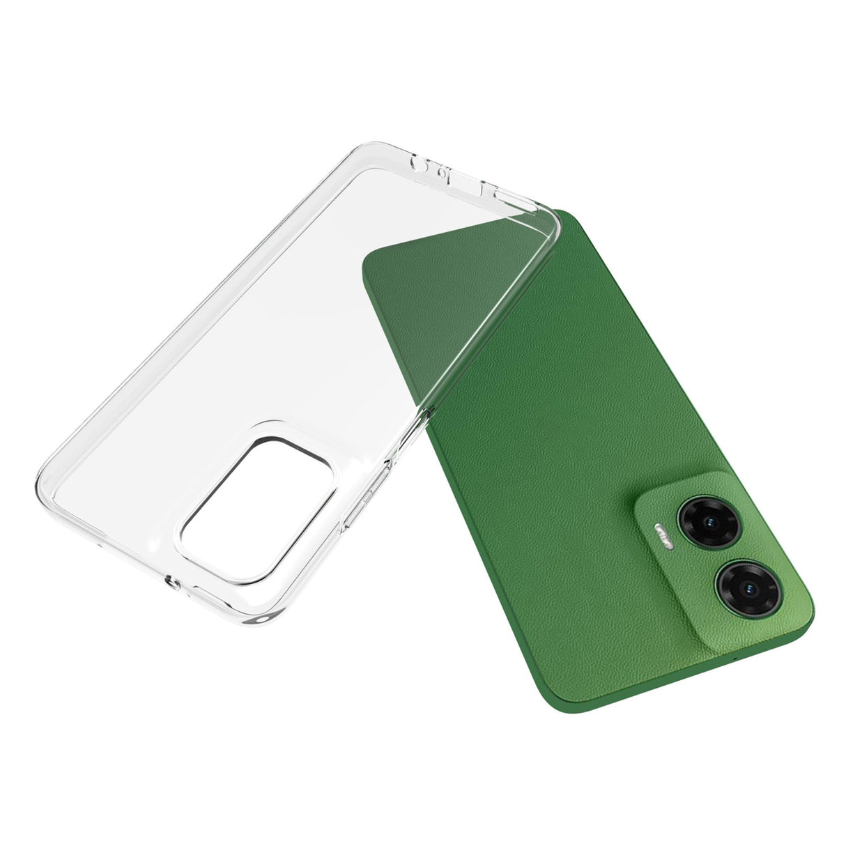 EIDERWOOD Motorola Moto G35 5G Flexibelt Plast Skal - Genomskinlig