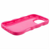iPhone 16 Pro EIDERWOOD Flexibelt Plast Wavy Skal - Pink
