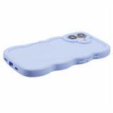 iPhone 16 EIDERWOOD Flexibelt Plast Wavy Skal - Lila