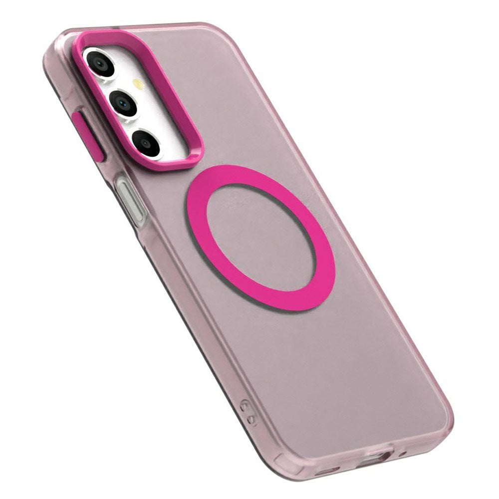 EIDERWOOD Samsung Galaxy A16 (4G/5G) Hybrid Plast Skal - MagSafe Kompatibel - Genomskinlig / Rosa