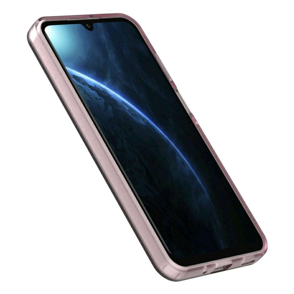 EIDERWOOD Samsung Galaxy A16 (4G/5G) Hybrid Plast Skal - MagSafe Kompatibel - Genomskinlig / Rosa