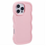 iPhone 16 Pro Max EIDERWOOD Flexibelt Plast Wavy Skal - Rosa