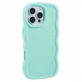 iPhone 16 Pro Max EIDERWOOD Flexibelt Plast Wavy Skal - Blå