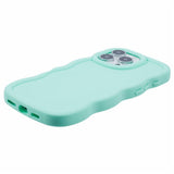 iPhone 16 Pro Max EIDERWOOD Flexibelt Plast Wavy Skal - Blå