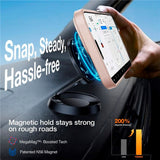 TORRAS iPhone 16 Pro Hybrid Skal m. Ställfunktion - MagSafe Kompatibel - Rose Gold