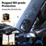 TORRAS iPhone 16 Pro Flexibelt Plast Skal m. Ställfunktion - MagSafe Kompatibel - Svart