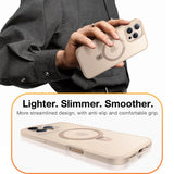 TORRAS iPhone 16 Pro Max Guardian Ostand Series Skal m. Ställ - MagSafe Kompatibel - Rose Gold