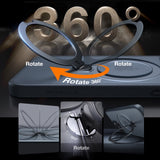 TORRAS iPhone 15 Pro Flexibelt Plast Skal m. Ställfunktion - MagSafe Kompatibel - Svart