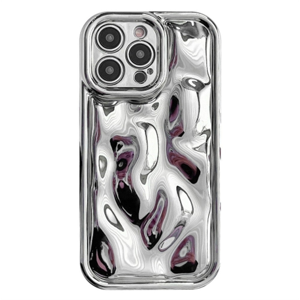 iPhone 16 Pro EIDERWOOD Plast Skal m. Textur - Silver